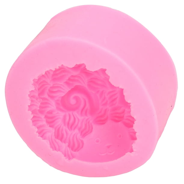 Molde para pasteles Fondant Border Mold Silicona Reutilizable Forma de oveja Molde para hornear Fondant Herramientas para DIY Cake Chocolate Fondant ANGGREK Otros