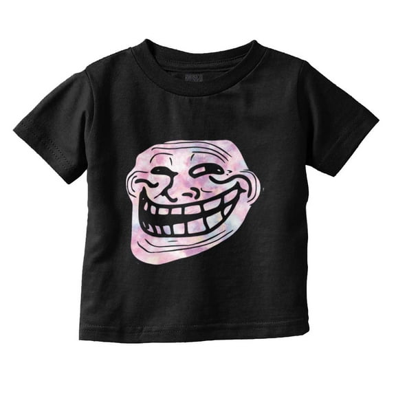 Troll Face You Mad Meme Big Smiley Toddler Boy Girl T Shirt Infant Toddler Brisco Brands 7T