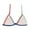 Pink - pinksorbet, variant on Tavik Womens Jett Color Blocked Bikini Swim Top, Multicoloured, X-Small