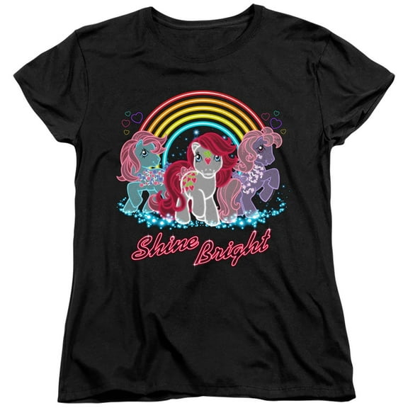 My Little Pony Retro - Neon Ponies - Women's Short Sleeve Shirt - XX-Large