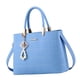 thumbnail image 2 of Bolso de hombro para mujer, moderno, para mamá, para el trabajo, las vacaciones y el uso diario. Azul, 2 of 9