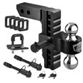thumbnail image 1 of Receptor ajustable Trailer Hitch Kohree de 2 pulgadas, 12,500 libras, 1 of 8
