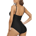 thumbnail image 3 of Hilor Women's One Piece Swimsuits Tummy Control Swimwear Underwire Push up Monokini, 3 of 7