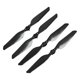 thumbnail image 2 of Hélice para dron RC, 2 pares de palas de carbono de liberación rápida para drones, palas para drones fabricadas con cuidado, 2 of 8