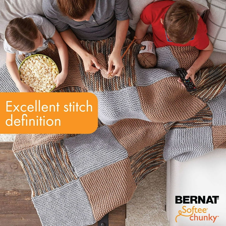 Bernat softee chunky blanket hotsell