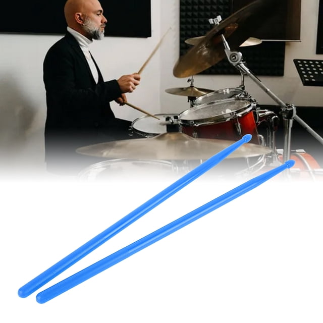 2PCS Nylon Drumsticks Exercise Drum Stick Replacement Drum Mallet Drum Rods Percussion Accessories