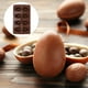 thumbnail image 4 of PTOOTP Molde de silicona de 8 cavidades para hacer huevos de Pascua, chocolate, dulces, cupcakes, gelatina, bandeja para cubitos de hielo (café), 4 of 8