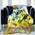 thumbnail image 2 of Anime Blanket Wild Kratts Ultra-Soft Micro Fleece Blanket Cozy Blanket Thick Warm Plush Throw Blanket Sofa Cushion, Warm Flannel Blanket For Living Room Bedroom 60"X50", 2 of 8