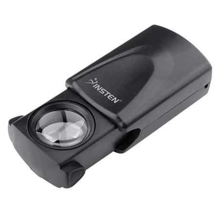 magnifying glass loupe eye light 30x magnifier led foldable adjustable 21mm currency pull jewelry type insten walmart