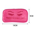 thumbnail image 2 of Durable Eyelash Extension Forehead Pad microfiber eyelash extension Microfiber Extension Holder Tray Soft Pink, 2 of 9