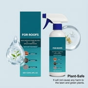 Roof Moss Remover, 120ml Concentrate for Shingles Tiles Concrete, Kills Algae Lichen & Prevents Regrowth, No Scrubbing Required, Attaches to Garden Hose