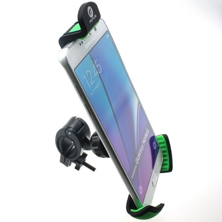 Handlebar Bicycle Mount for Samsung Galaxy Z Fold4/Fold 3 5G/Flip4/Flip 3 5G Phones - Holder Bike Cradle Dock Swivel A6V for Galaxy Z Fold4/Fold 3 5G/Flip4/Flip 3 5G Models
