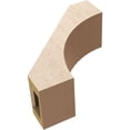 thumbnail image 6 of Ekena Millwork 5"W x 12"D x 12"H Westlake Rough Cedar Woodgrain TimberThane Knee Brace, Primed, 6 of 6