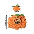 thumbnail image 3 of TIELUTT Pumpkin Halloween Hat Cloth for Party Outfits Suitable for Pet Clothes for Medium Dogs Pet Clothes for Medium Dogs Summer Pet Clothes for Medium Dogs Easter Pet Clothes Pet Clothes Rack Small, 3 of 7
