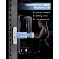 thumbnail image 2 of Soporte Magnético para Teléfono APPS2Car Gym 360 Ajustable Azul, 2 of 8