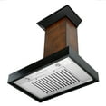 thumbnail image 6 of Zline Kitchen and Bath ZLINE 48 in. Wooden Wall Mount Range Hood in Antigua and Walnut - Includes 760 CFM Motor, 6 of 9