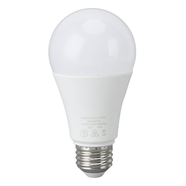 Bombilla LED descuidado, Base de Tornillo E26 Base de Tornillo de Energía 100-245V 1-100 Por Ciento de Brillo para Iluminació Exterior Interior