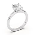 thumbnail image 3 of Meryn Jewelry 1.67 Ct Oval Cut Moissanite Engagement Ring - 14K White Gold Plated Ring - Anniversary Gifts Couple 40 Years - Her Wedding Anniversary Gifts - Last Minute Wedding Gifts, 3 of 7