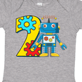 thumbnail image 4 of Inktastic 2nd Birthday Robot Boys or Girls Baby Bodysuit, 4 of 5