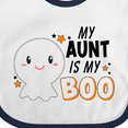 thumbnail image 4 of Inktastic My Aunt is My Boo with Cute Ghost Boys or Girls Baby Bib, 4 of 4