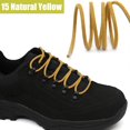 thumbnail image 3 of YFINE Lacets Ronds Cirés pour Chaussures Habillées Lacets pour Bottes (2 Paires), 3 of 8