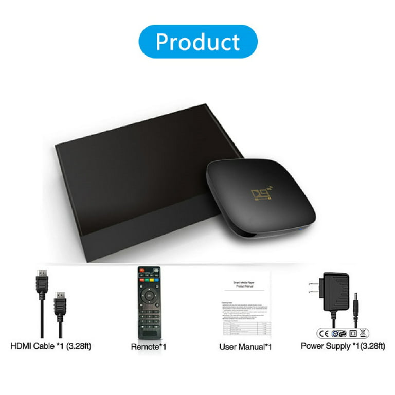 X96 Mini Android TV Box Amlogic S905W Quad Core 1GB/8GB Smart TV Box WiFi  4K Ultra HD OTT Box Bluetooth H.265 HEVC HDMI Streaming Media Player