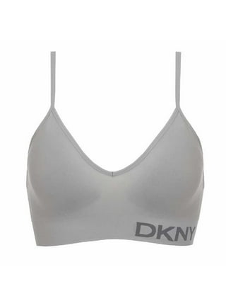 DKNY Women's Seamless Litewear Rib Bralette Bra, Orchid, Small : :  Clothing, Shoes & Accessories