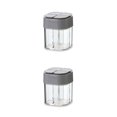 thumbnail image 1 of Dispensador de Salero Yuarrent 4 en 1 Gris 2piezas, 1 of 6
