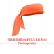 thumbnail image 4 of Sonducket Diadema deportiva de moda, bandas para el sudor traseras ajustables, accesorios de estilo atlético Multicolor de secado rápido para tenis y Accesorio para el cabello Naranja, 4 of 6