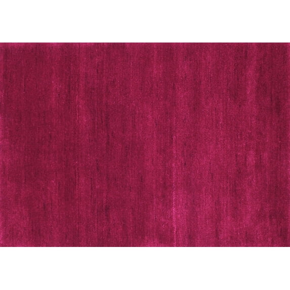 Ahgly Company Indoor Rectangle Abstract Pink Contemporary Area Rugs, 4' x 6'