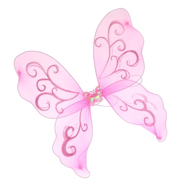 Alas de mariposa de niña Yuyangstore Rosado