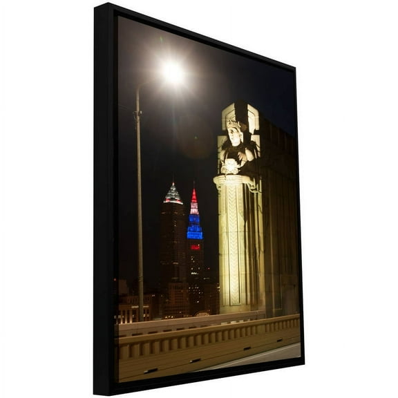 Cody York "Cleveland 6" Floater-Framed Gallery-Wrapped Canvas