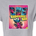 thumbnail image 3 of Disney - Lilo & Stitch - Stitch Tri Panel Page - Juniors Cropped Cotton Blend T-Shirt, 3 of 5