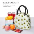 thumbnail image 6 of Haiem Avocado of a Hear Printed Lunch Bag Women, Lunch Box Lunch Bag for Women, Small Leakproof Cute Lunch Tote Large Capacity Reusable Insulated Cooler Lunch Container, 6 of 6