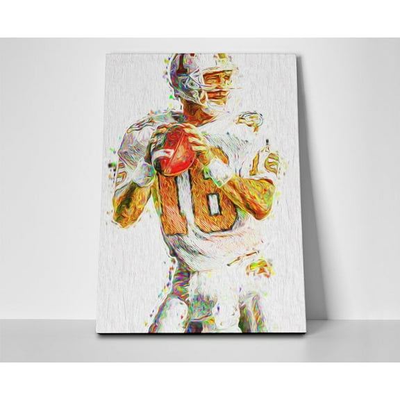 Peyton Manning Tennessee Poster or Wrapped Canvas