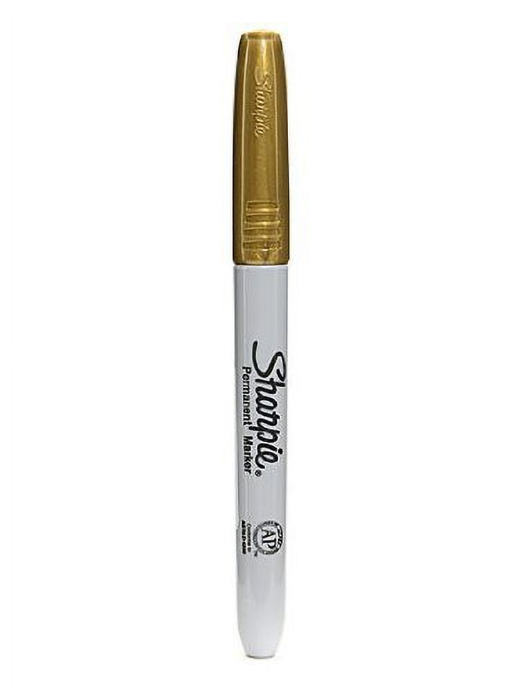 Sharpie 1823889 Metallic Fine Point Permanent Marker Gold - UPC