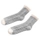 thumbnail image 2 of Sonducket Cálido invierno MiddleTube calcetines mujeres lindo elástico Coral terciopelo calcetines interior piso toalla calcetines transpirables Medias Gris NO1, 2 of 8
