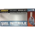 thumbnail image 1 of Guantes desechables de nitrilo, 5 ml, sin polvo, 100 unidades, medianos, 1 of 3