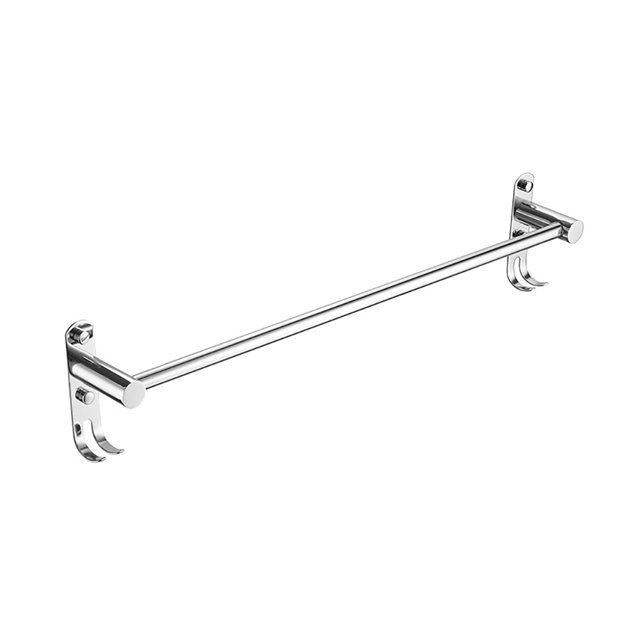Toallero Individual De Acero Inoxidable Con Ganchos Toallero De Baño Montado En La Pared Vogacara HA022080-00