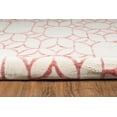 thumbnail image 7 of Aspire Wool Area Rug 8x11 Ivory Coral Handtufted Thick Plush Wool, 7 of 7