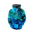 thumbnail image 3 of Sudadera con capucha con estampado de pigmentos para hombre, sudadera con capucha holgada de manga larga con estampado de grafiti colorido en 3D, 3 of 5