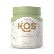 KOS Organic Ashwagandha Root Powder, Natural Stress & Anxiety Relief, 12.84 oz