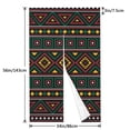 thumbnail image 3 of XMXY Japanese Doorway Curtain Noren, African Aztec Ethnic Tribal Door Closet Curtain Panel, Room Dividers Privacy Tapestry, 34 x 56 Inches, 3 of 7