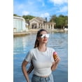 thumbnail image 2 of FEISEDY Trendy Rimless Mirrored One Piece Lens Sunglasses Reflective Sun Glasses B4114, 2 of 14