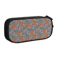 thumbnail image 2 of Vsdgher Floral Squirrel Print Large Capacity Pencil Case Pouch with Zipper, Portable Aesthetic Big Capacity Pencil Cases Pen Office Travel Stationery Bag, 2 of 8