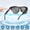 Black, variant on ZYQEEE Bluetooth Sunglasses for Women Men, UV Protection Smart Glasses with Open Ear Speaker,Hands-Free Calls & Built-in Microphone,Outdoor Audio Sunglasses (AF06)