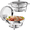 Silver-2Pack, variant on 5QT Chafing Dish Buffet Set of 6 Pack,Stainless Steel Chafer with Food & Water Pan, Lid, Frame,Fuel Holder,Round Catering Warmer Server for Catering,Parties and Festivals,