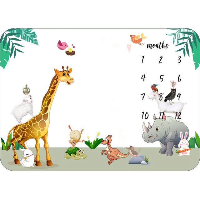 Manta para fotografía de bebés, fondo para fotografía de bebés, manta de accesorios para hitos de fotografía de recién nacidos