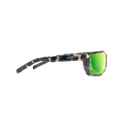BAJIO Sigs Ivory Tortoise Gloss | Green Mirror Glass Sunglasses
