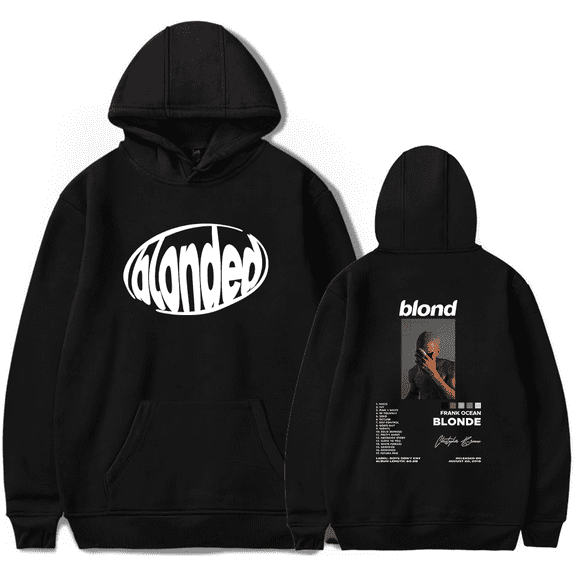 Frank Ocean Merch Hoodies Blood Bloode Album Hoodie Fashion Hip Hop Rapper Men Women Pullover Sweatshirt Long Sleeve